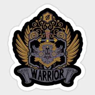 WARRIOR - CREST Sticker